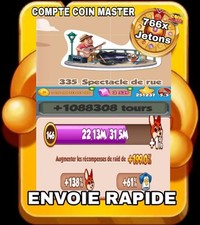 Compte coin master d'occasion  Thourotte