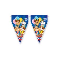 Festone bandierine paw usato  Sora