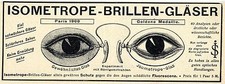 Isometrope brillen gläser gebraucht kaufen  Hamburg