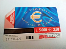 Scheda telefonica usata usato  Italia