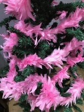 White pink...feather boa for sale  LONDON