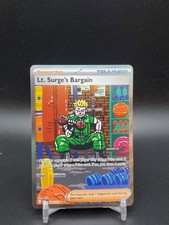 Usado, Lt. Surge’s Bargain 185/132 Mega Evolution ilustração especial rara quase perfeita Pokemon  comprar usado Usado, Lt. Surge’s Bargain 185/132 Mega Evolution ilustração especial rara quase perfeita Pokemon  comprar usado  Enviando para Brazil