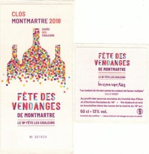 Etiquette vin clos d'occasion  Migennes