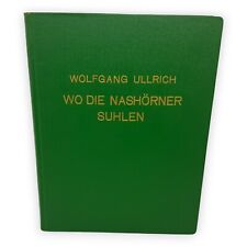 Nashörner suhlen wolfgang gebraucht kaufen  Zeitz