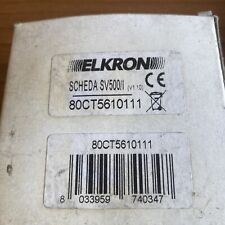 Elkron sv500i scheda usato  Roma