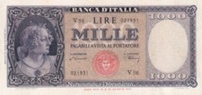 Repubblica italiana 1000 usato  Barletta