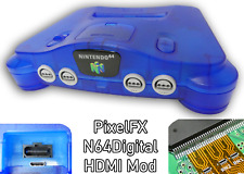 Usado, Nintendo 64 N64Digital HDMI Mod & Deblur PixelFX RetroGEM N64 PAL / NTSC blue comprar usado  Enviando para Brazil