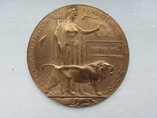 Ww1 death penny for sale  ORMSKIRK