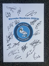 Wycombe wanderers football for sale  HUDDERSFIELD