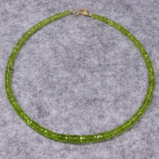 Peridot halskette edelsteinhal gebraucht kaufen  Berlin