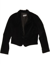 Jaqueta Bolero Feminina Vintage Veludo IT 44 Média Preta Algodão DG06, usado comprar usado  Enviando para Brazil