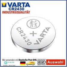 Varta cr2430 2430 gebraucht kaufen  Beverungen