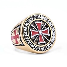Anello crociate cavalieri usato  Italia