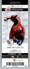 Atlanta braves cincinnati for sale  Cleveland