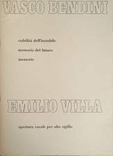 Vasco bendini. emilio usato  Italia
