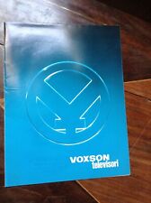 Voxon televisori depliant usato  Italia