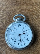 2wk hamilton taschenuhr gebraucht kaufen  Übach-Palenberg