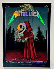 Metallica poster albany for sale  New York