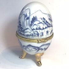 Boite oeuf porcelaine d'occasion  Nantes-