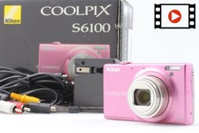[Top ESTADO PERFEITO] Câmera Digital Compacta Nikon CoolPix S6100 16.0Mega Pixel Rosa JAPÃO comprar usado  Enviando para Brazil