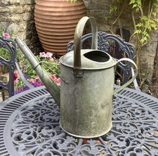 Vintage galvanised watering for sale  LEAMINGTON SPA
