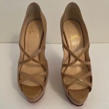Christian louboutin beige for sale  Chantilly