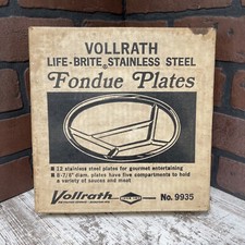 Vintage fondue plates for sale  Oostburg