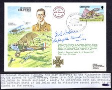 LD ED ROSSBACH ASSINADO EUA WW1 PILOTO DE CAÇA CHARLES DOLAN LAFAYETTE ESCADRILLE, usado comprar usado  Enviando para Brazil