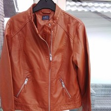 Faux leather tan for sale  PORTH