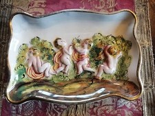 Capodimonte porzellan wandtell gebraucht kaufen  Neuburg am Inn