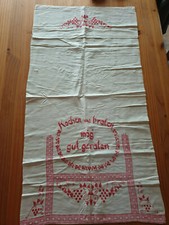 Paradetuch jugendstil weiß gebraucht kaufen  Ahlefeld-Bistensee, Hütten