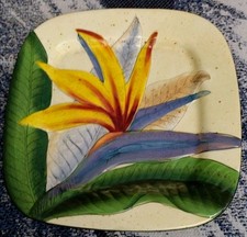 Antigo Prato tropical de cerâmica plantações de ilhas florais Havaí comprar usado  Enviando para Brazil
