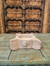 Plantador de pedra - Vaso de concreto durável para uso interno e externo - Rústico comprar usado  Enviando para Brazil
