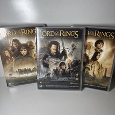 O Senhor dos Anéis Série LOTR DVD Trilogia Completa Conjunto de 3 Widescreen A3 comprar usado  Enviando para Brazil