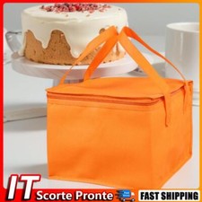 Borsa termica per la consegna degli alimenti, borsa termica per torte (arancione comprar usado  Enviando para Brazil