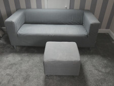 Ikea klippan grey for sale  DUMFRIES