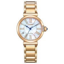 Usado, Relógio feminino CITIZEN EM1063-89D dourado coleção redonda Eco-Drive não usado na caixa comprar usado Usado, Relógio feminino CITIZEN EM1063-89D dourado coleção redonda Eco-Drive não usado na caixa comprar usado  Enviando para Brazil
