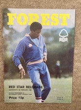 Friendly nottingham forest for sale  NEWARK
