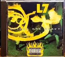 CD de 11 faixas L7 "Bricks Are Heavy" - 1992 comprar usado  Enviando para Brazil