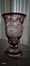 Vaso boemia cristallo usato  Roma
