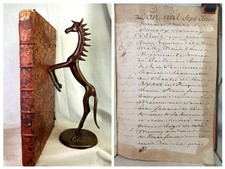 Manuscrit 1743 paris d'occasion  Albi