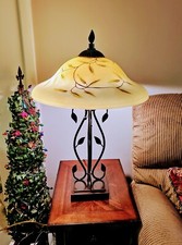 Elegant leaf lamp for sale  Palm City