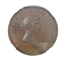 1817 MEDALHA DE BRONZE MORTE DA PRINCESA CHARLOTTE 38mm - NGC MS61 comprar usado  Enviando para Brazil