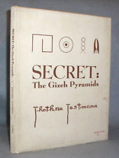 Antique Egyptian Occult Book Secret Pyramids of Gizeh Tastmona Limited Ed. 1954 segunda mano  Embacar hacia Argentina