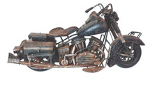 Réplica vintage década de 1940 motocicleta desgastada grande display decorativo de metal comprar usado  Enviando para Brazil