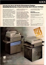 Anúncio de anúncio impresso 1988 máquina de cópia Xerox publicidade da empresa comprar usado  Enviando para Brazil