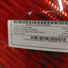 7m7945095a fanale post. usato  Italia