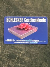 Schlecker guthabenskarte gebraucht kaufen  Calvörde