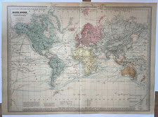 Hydrographic planisphere dufou d'occasion  Paris VI