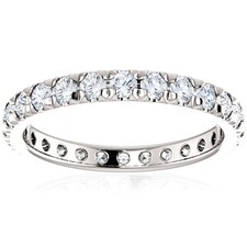 Diamond wedding eternity for sale  Libertyville
